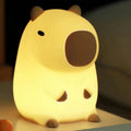 Cute Capybara Silicone Rechargeable Night Light