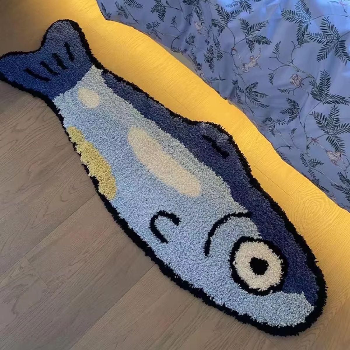 Creative Salted Fish Plush Area Rug