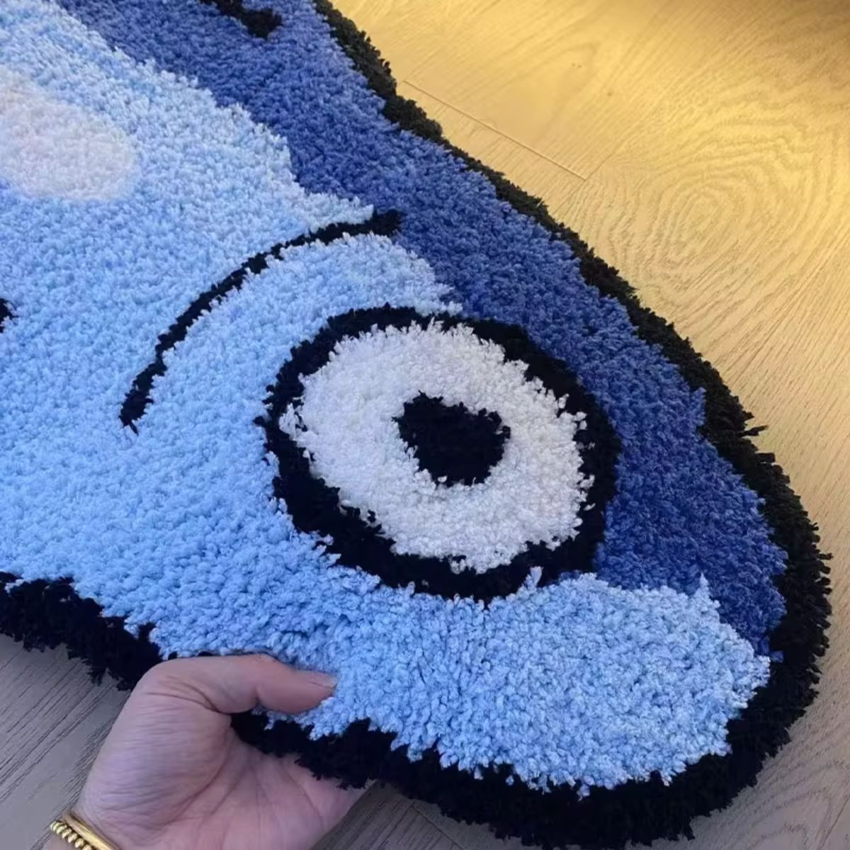 Creative Salted Fish Plush Area Rug