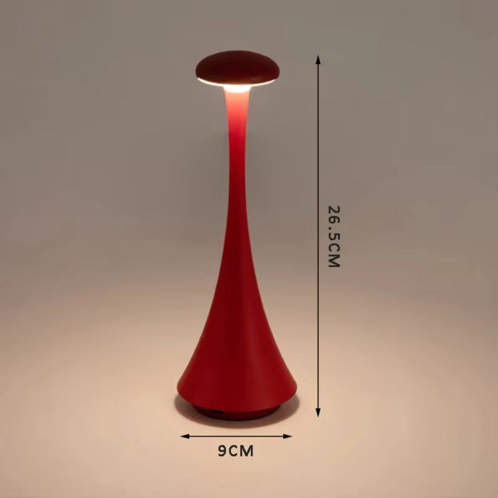 Wireless Rechargeable Mushroom Touch Night Light