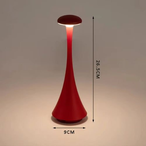 Wireless Rechargeable Mushroom Touch Night Light