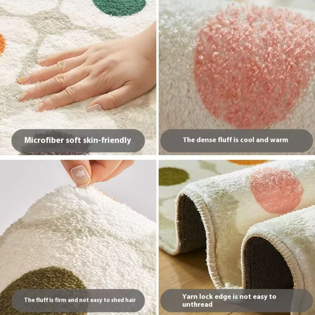 Creative Salted Fish Plush Area Rug